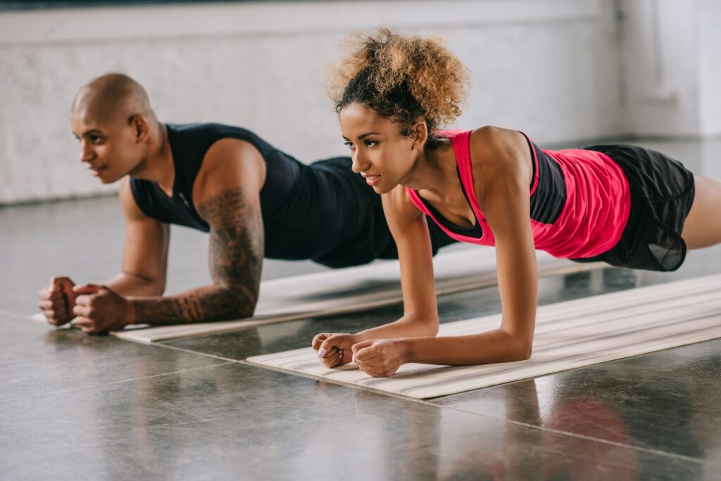 Plank - exercices abdos